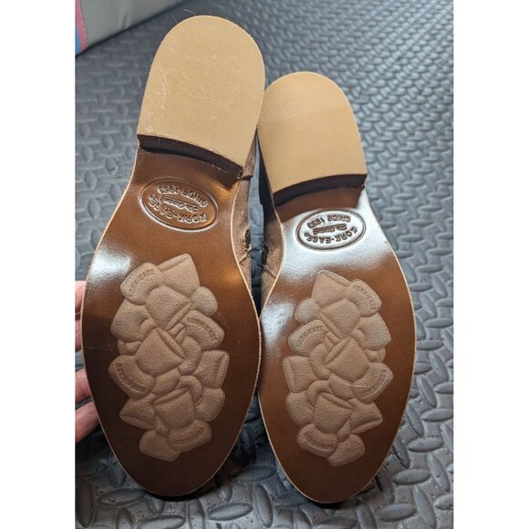 New Womens Kork-Ease Riley Brown Oiled Distressed‎ Leather Ankle Booties NWOB - Picture 8 of 8